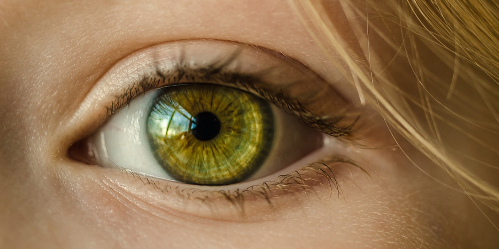 Close up of a woman's eye